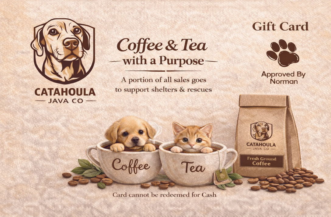 Catahoula Java Co. - Mailed Physical Gift Card